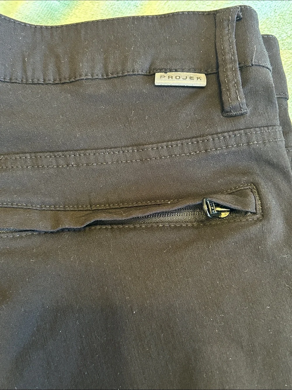 Projek Raw Men's Black Cargo Pants with Slim Taper